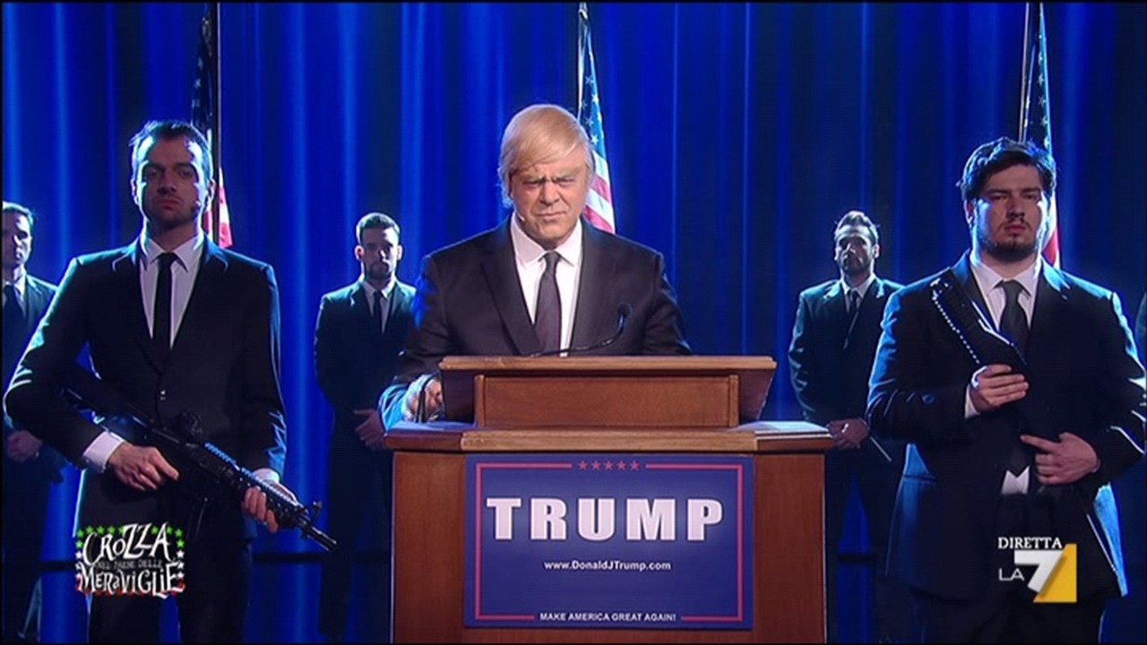 Crozza nel Paese delle Meraviglie 2016 | Puntata 11 marzo | Tutte le imitazioni (e debutta Donald Trump)