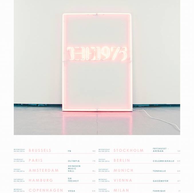 The 1975 tour 2016: due date ad aprile, un concerto a luglio in Italia