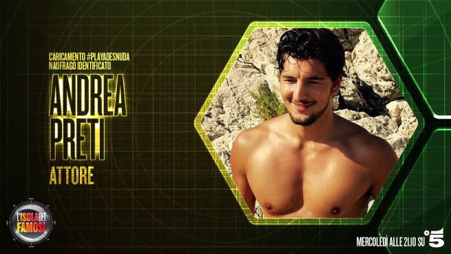 Andrea Preti a L’Isola dei Famosi 2016