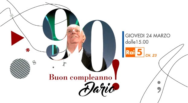 Dario Fo compie 90 anni: su Rai 5 film e opere teatrali per festeggiare il Premio Nobel
