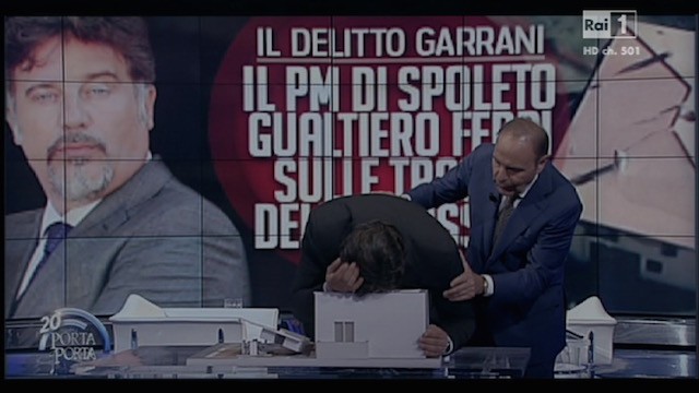 Don Matteo 10, il cameo di Bruno Vespa (che celebra la fiction in Porta a porta)