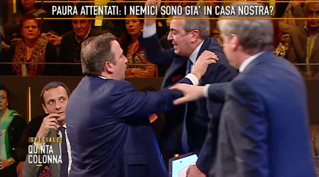 Quinta Colonna, Maurizio Gasparri contro Luca Telese: “Sei ridicolo, vatti a disintossicare” (video)
