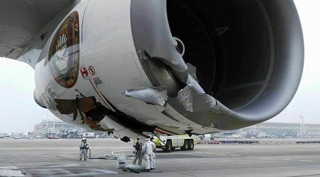 Iron Maiden, incidente con l’Ed Force One (foto)