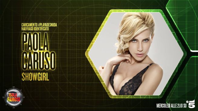 Paola Caruso a L’Isola dei Famosi 2016