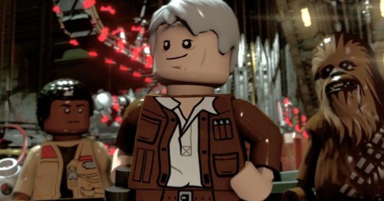 Star Wars 7: trailer videogame LEGO, il provino di Daisy Ridley e John Boyega sul Millennium Falcon