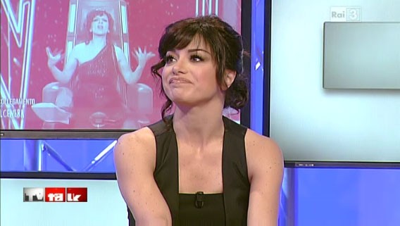 Dolcenera a Tv Talk risponde a Blogo: “In tv senza musica? Anche no…”