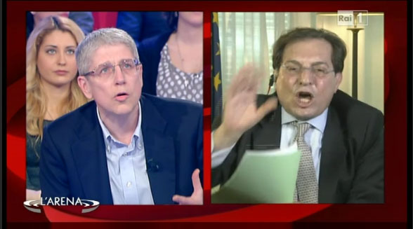 L’Arena, Crocetta furioso contro Giordano: “E’ il cantore del sistema che ha distrutto la Sicilia”