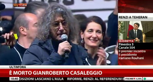 Gianroberto Casaleggio è morto: in tv solo con Lucignolo e Lucia Annunziata