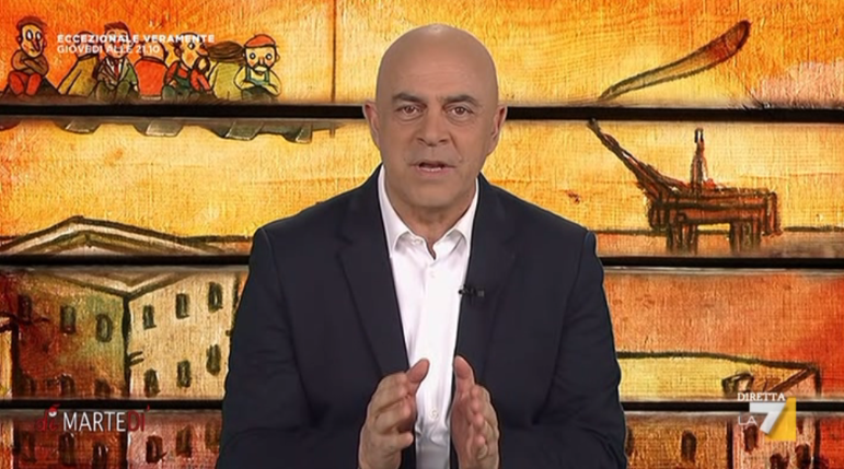 Maurizio Crozza a DiMartedì del 5 aprile 2016 (VIDEO)