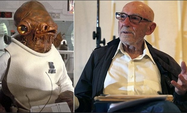 E’ morto Erik Bauersfeld, voce dell’Ammiraglio Ackbar in Star Wars