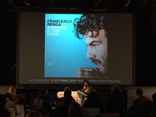 Francesco Renga, Scriverò il tuo nome: conferenza stampa