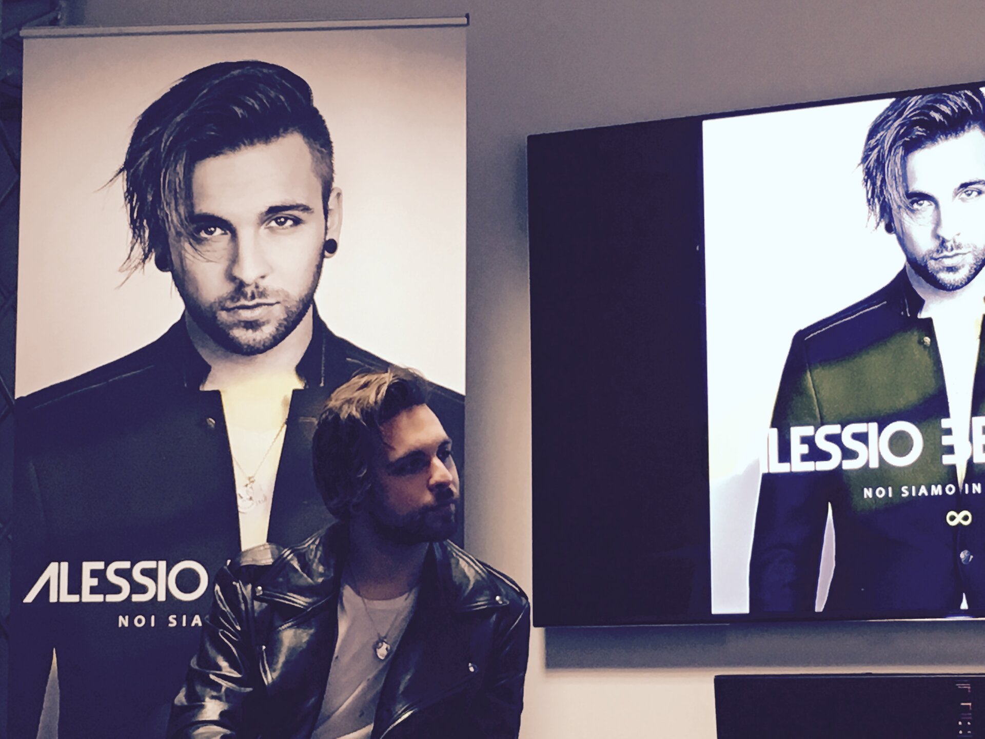 Alessio Bernabei, Noi siamo infinito: conferenza stampa in diretta