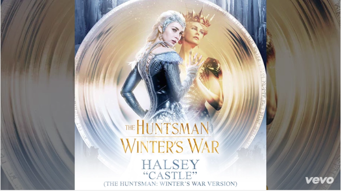 Il cacciatore e la regina di ghiaccio, Halsey: Castle, testo traduzione e audio