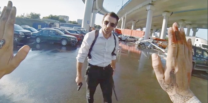 Hardcore: prima clip in italiano, un video backstage e featurette sugli stunt