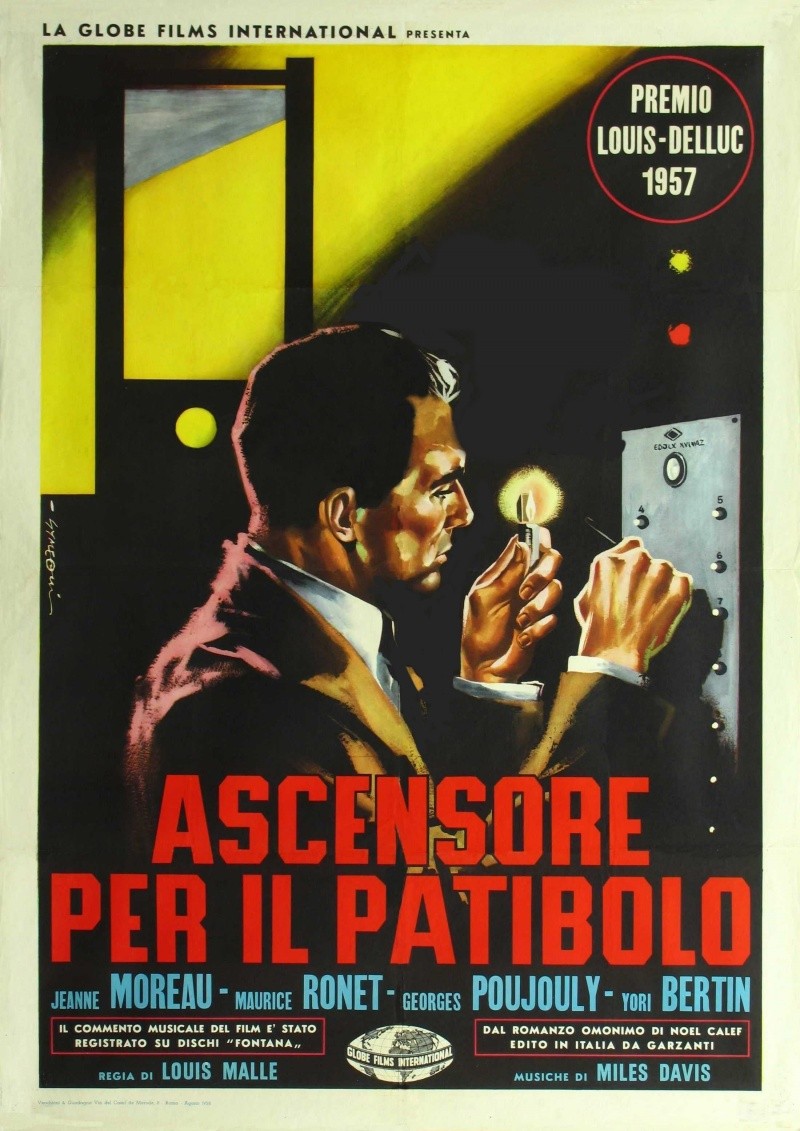 Ascensore per il patibolo (Louis Malle) poster