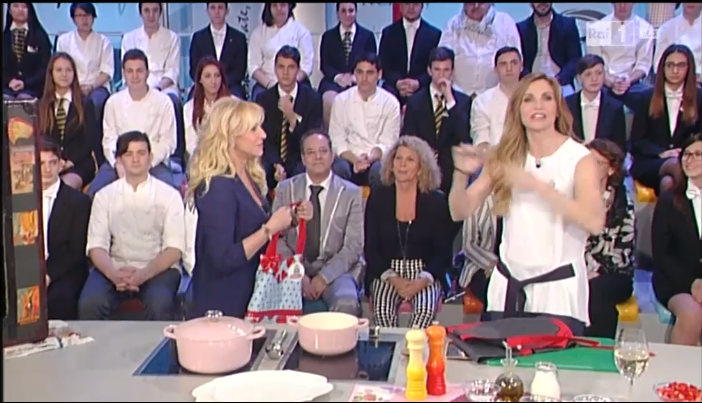 La prova del cuoco, Clerici e Cuccarini: “Proviamo a farlo io e te Laura e Paola”
