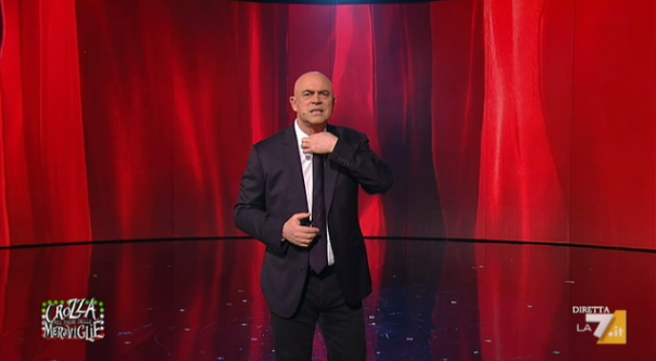 Crozza nel paese delle meraviglie 2016, diretta 8 aprile: tutte le imitazioni
