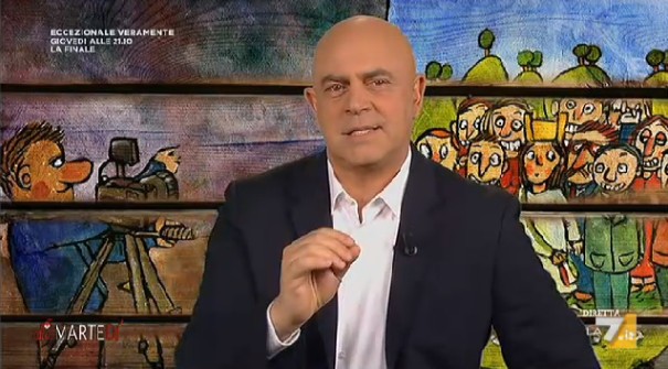 Maurizio Crozza a DiMartedì del 31 maggio 2016 (Video)