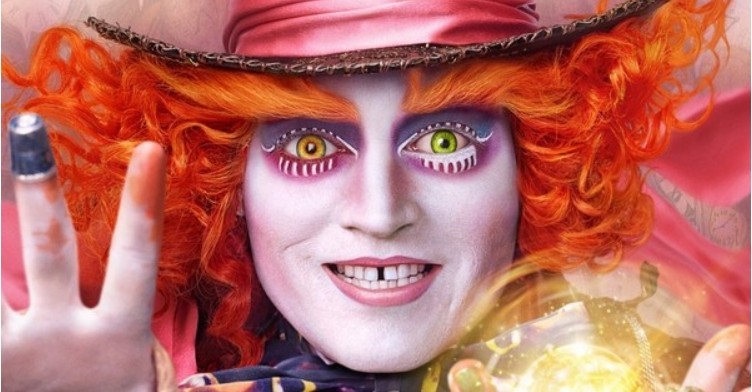 Alice attraverso lo specchio – video con candid camera di Johnny Depp a Disneyland