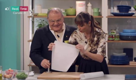 Bake Off Italia, si gira dal Boss delle Cerimonie: Parodi e Don Antonio coppia di fatto per Real Time