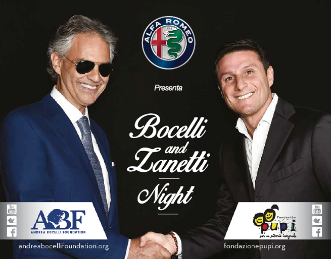 Bocelli e Zanetti Night: conferenza stampa in diretta