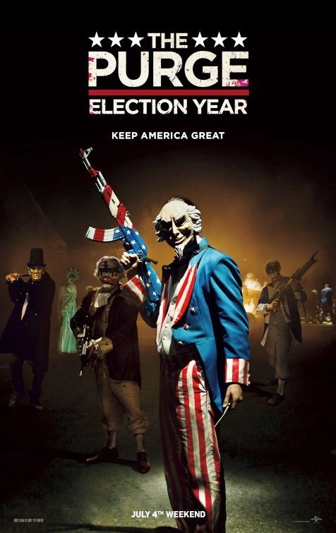 La notte del giudizio: Election Year – 7 nuovi poster ufficiali