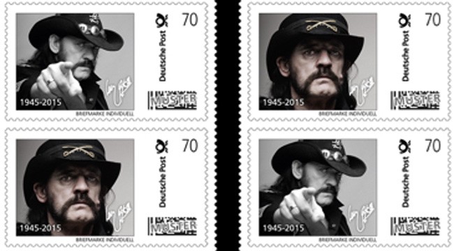 Lemmy, in Germania due francobolli per ricordarlo