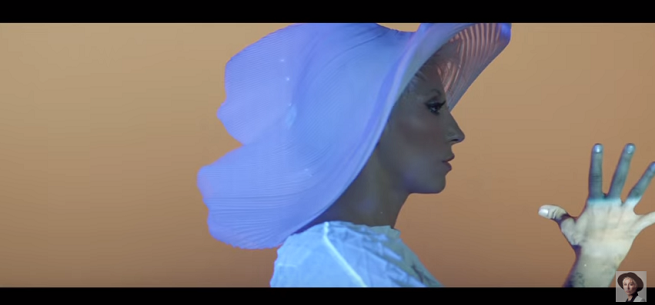 Malika Ayane, Blu: testo e video