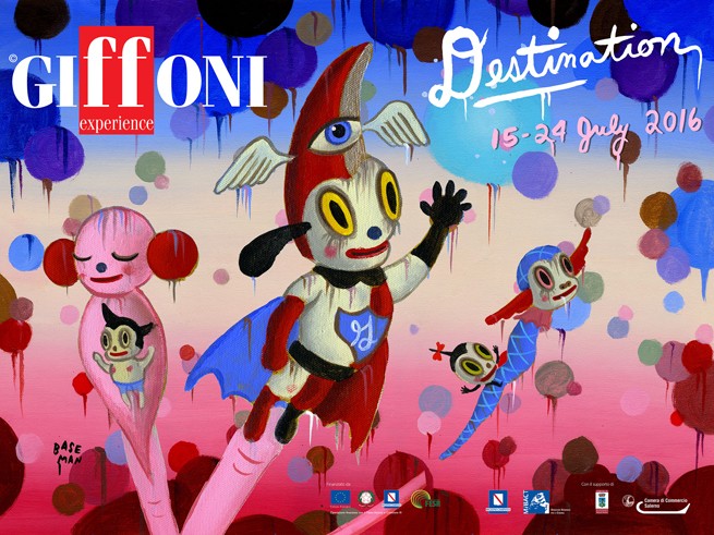 Giffoni Film Festival 2016, Destinazioni dal 15 al 24 luglio: il manifesto ufficiale è di Gary Baseman