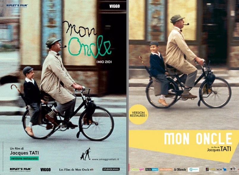 Mon oncle (Mio zio) Jacques Tati – poster
