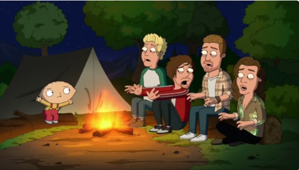 Griffin, il cameo dei One Direction in versione cartoon [video]