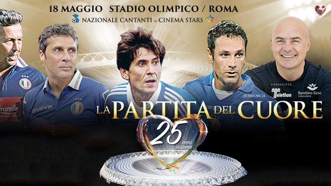 Stasera in tv, 18 maggio 2016: La Partita del Cuore, Amici 15
