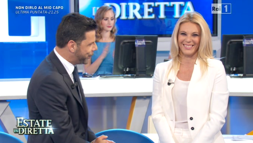 Estate in diretta, Sottile e la Daniele dividono tutto. Anche l’ospite