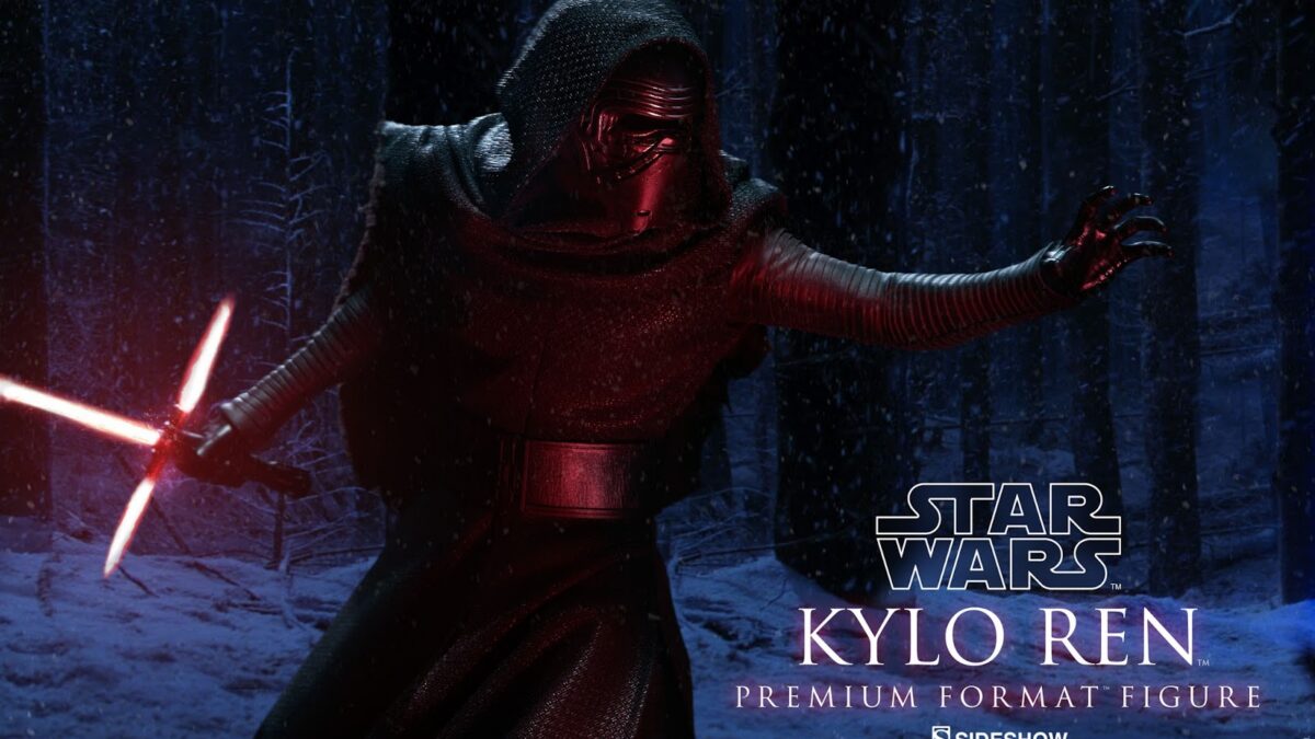 Star Wars 7: nuova statua Sideshow di Kylo Ren