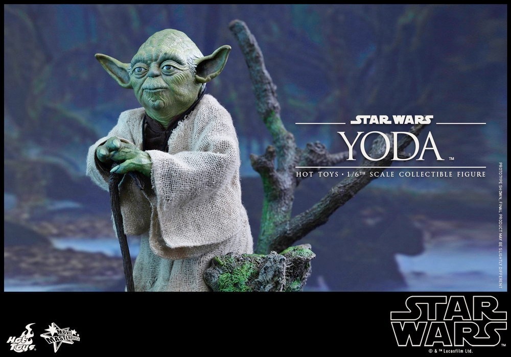 Star Wars: nuova action figure Hot Toys di Yoda in “L’impero colpisce ancora”