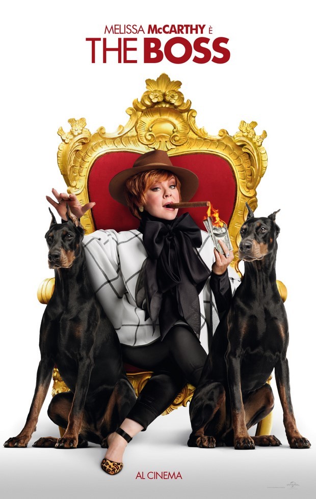 The Boss: foto e locandina italiana della commedia con Melissa McCarthy
