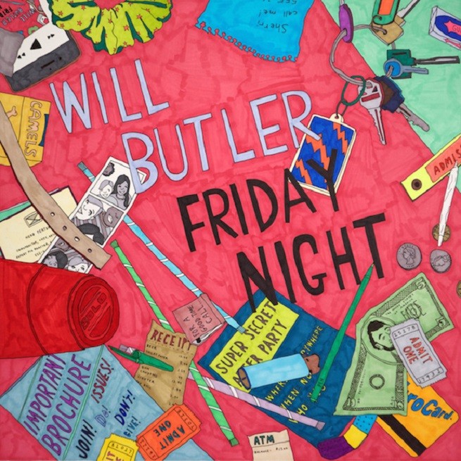 Will Butler (Arcade Fire), Friday Night: tracklist del nuovo album live