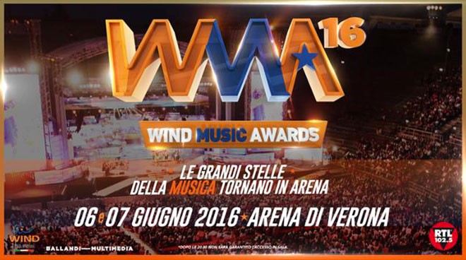 Wind Music Awards 2016 | 6 e 7 giugno all’Arena di Verona | Ariana Grande ospite