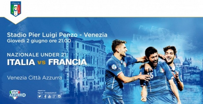 Italia-Francia Under 21, amichevole in diretta su Rai2 alle 21