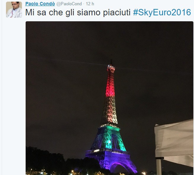 Euro 2016, la gaffe su Twitter di Paolo Condò di Sky