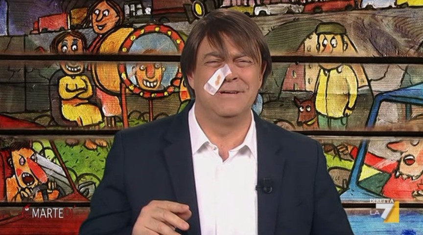 Maurizio Crozza a DiMartedì del 14 giugno 2016 (Video)