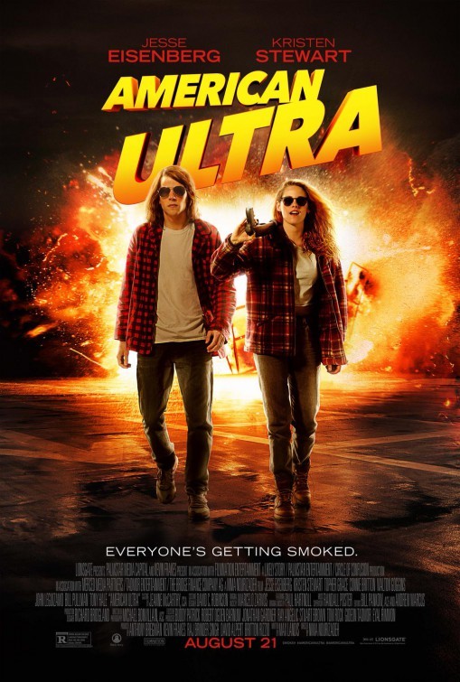 American Ultra: 8 locandine della commedia con Kristen Stewart e Jesse Eisenberg