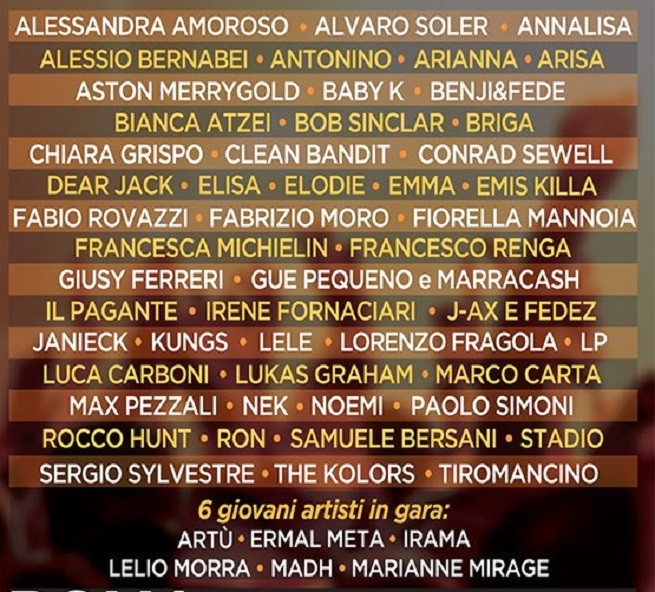 Coca Cola Summer Festival 2016, tutti i cantanti: anche The Kolors, Fedez e J-Ax, Elisa, Michielin e Benji e Fede