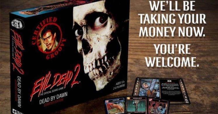 Evil Dead 2: annunciato il gioco da tavolo ufficiale