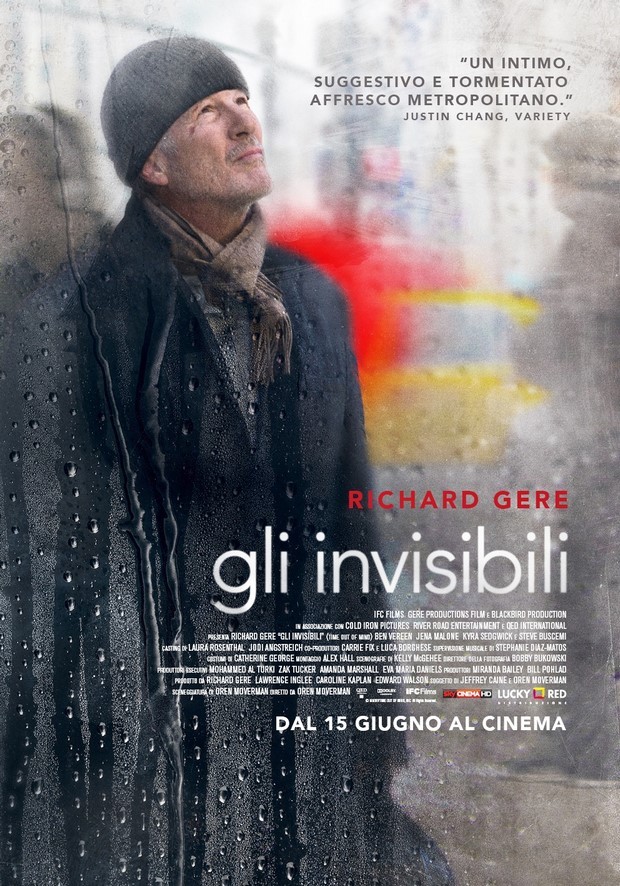 Gli invisibili: foto e locandina italiana del film con Richard Gere