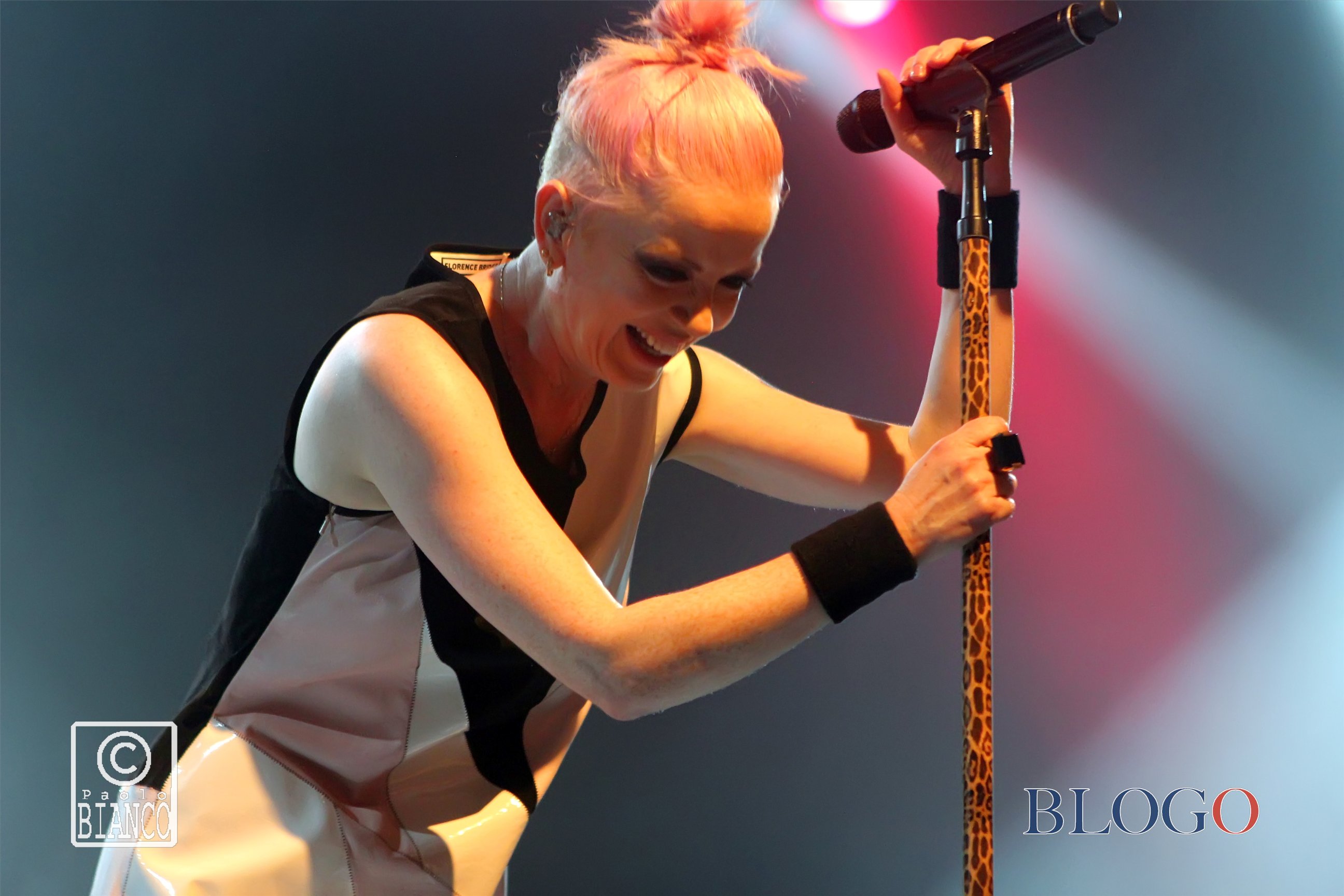 Garbage foto concerto Fabrique Milano, Giugno 2016 – by Paolo Bianco