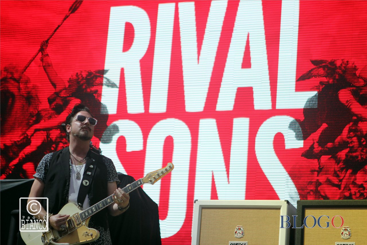 Rival Sons foto concerto Arena di Verona, Giugno 2016 – by Paolo Bianco