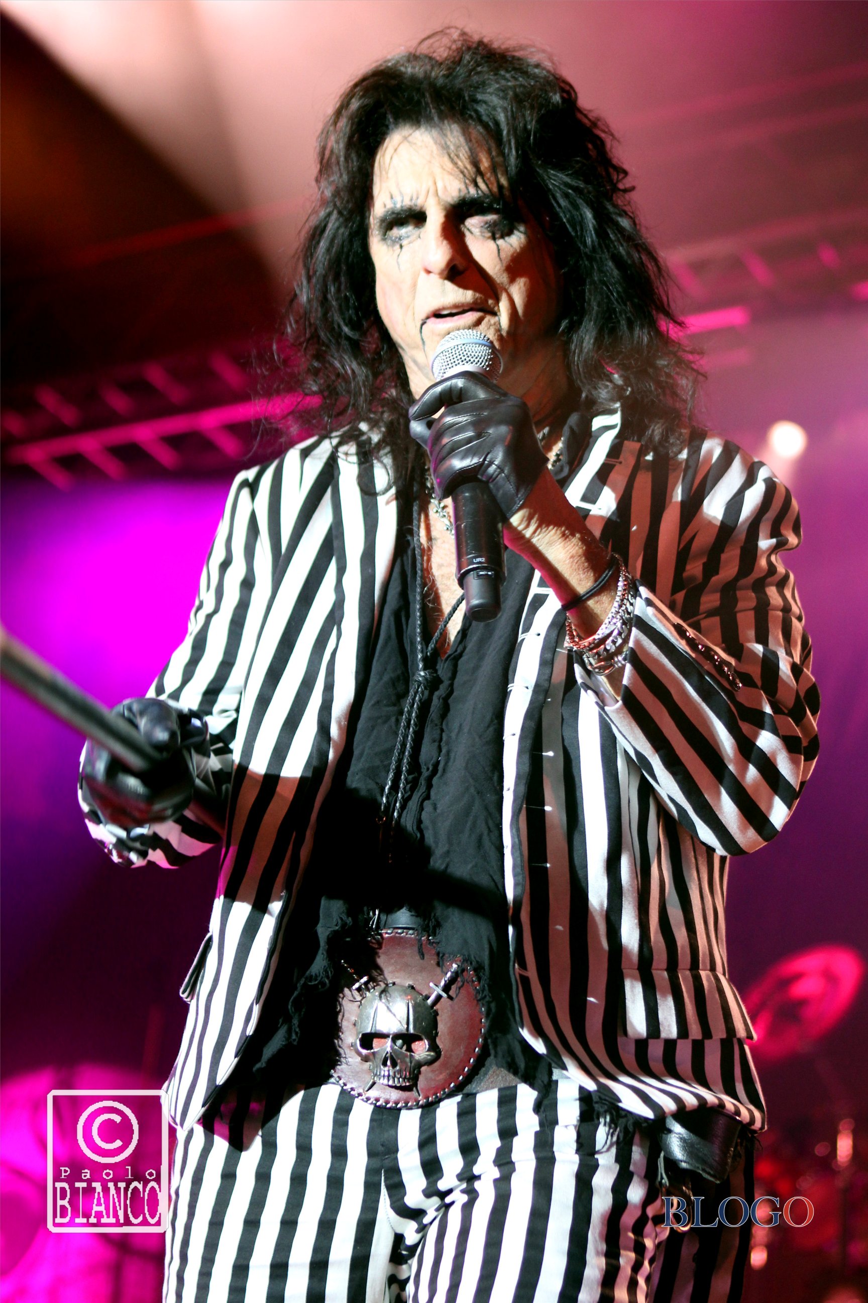 Alice Cooper foto concerto Alcatraz Milano, Giugno 2016 – by Paolo Bianco