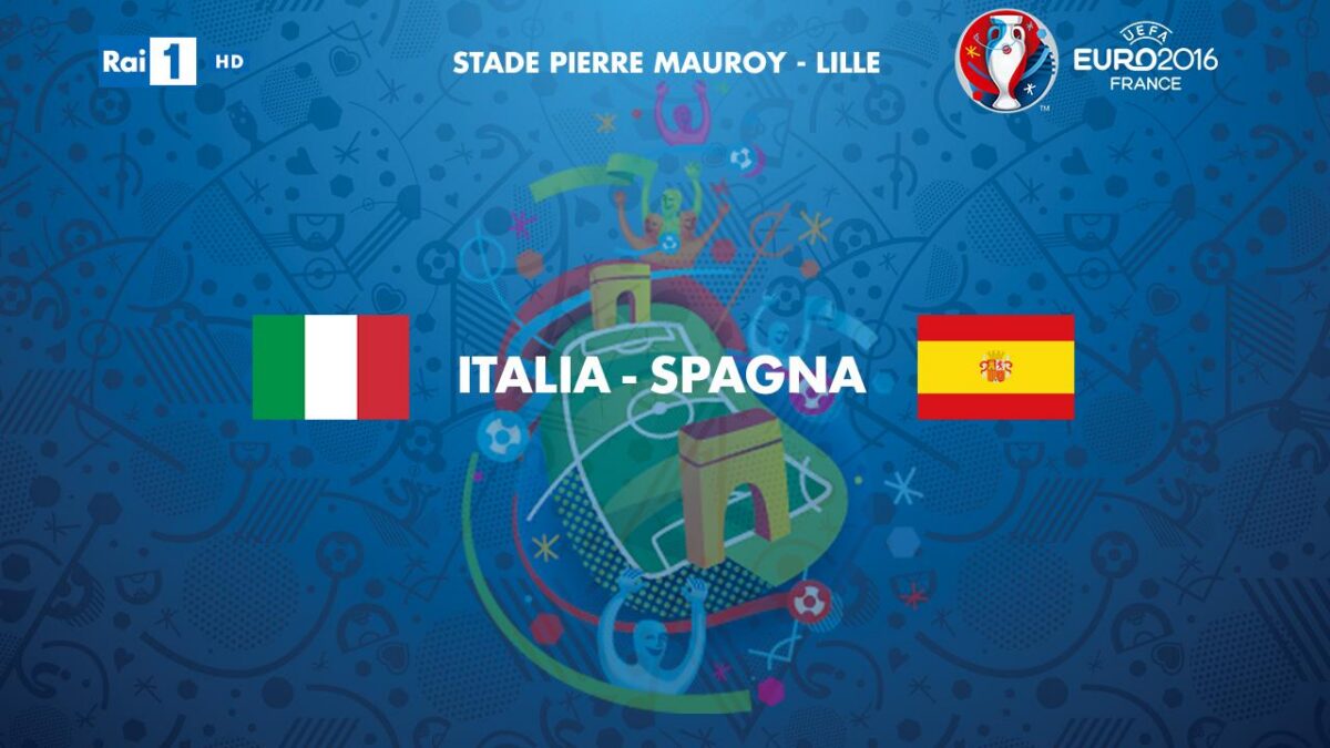 Stasera in tv, 27 giugno 2016: Italia-Spagna alle 18.00 su Rai 1, Inghilterra-Islanda alle 21