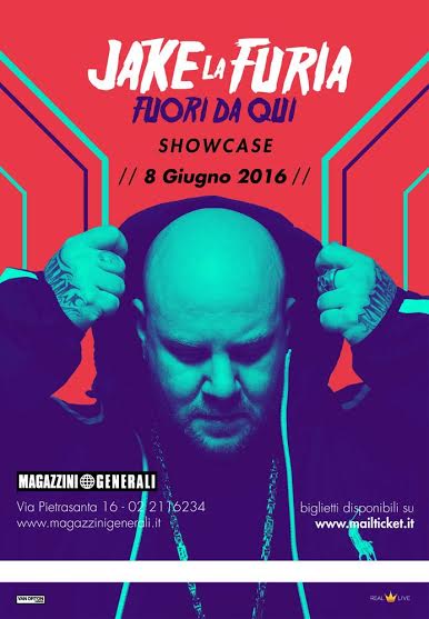 Jake La Furia, special showcase ai Magazzini Generali di Milano
